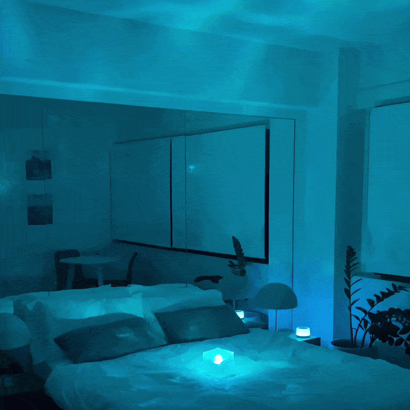 Lampada a onde accogliente Evonix
